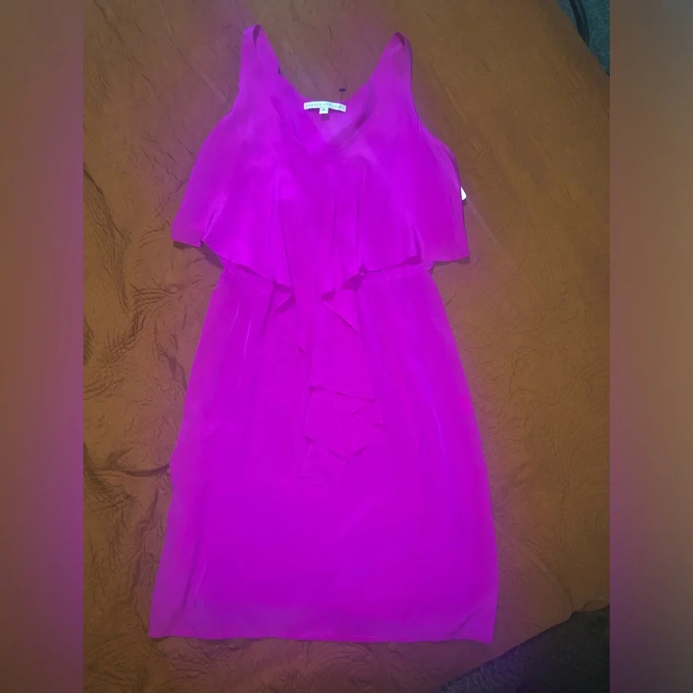 Amanda Uprichard Pink Dress sz P/XS NEW condition - Picture 1 of 3